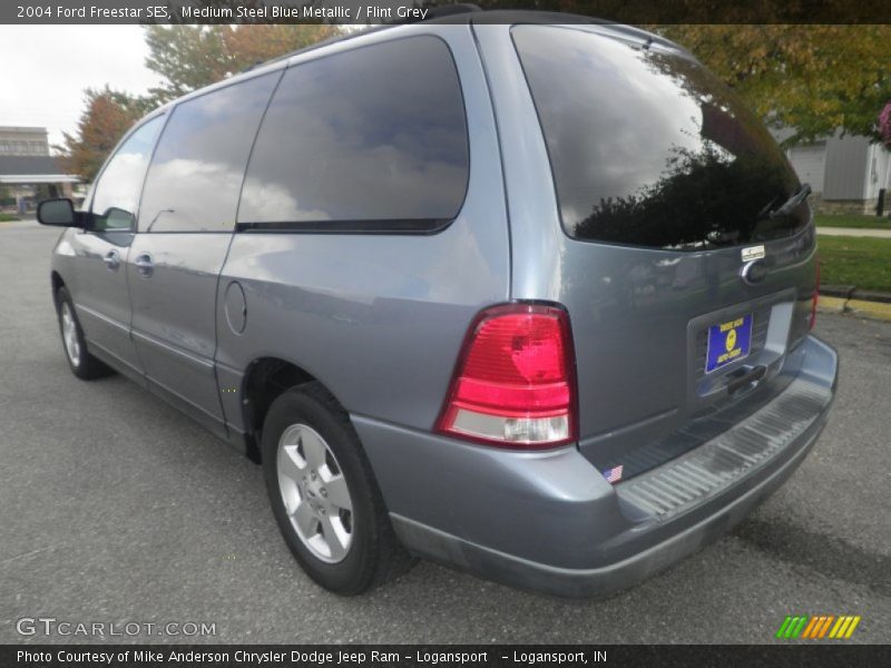 Medium Steel Blue Metallic / Flint Grey 2004 Ford Freestar SES