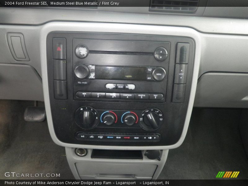 Medium Steel Blue Metallic / Flint Grey 2004 Ford Freestar SES