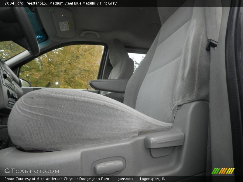 Medium Steel Blue Metallic / Flint Grey 2004 Ford Freestar SES