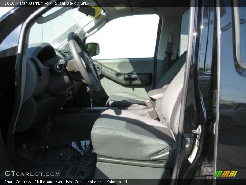 Super Black / Gray 2010 Nissan Xterra X 4x4