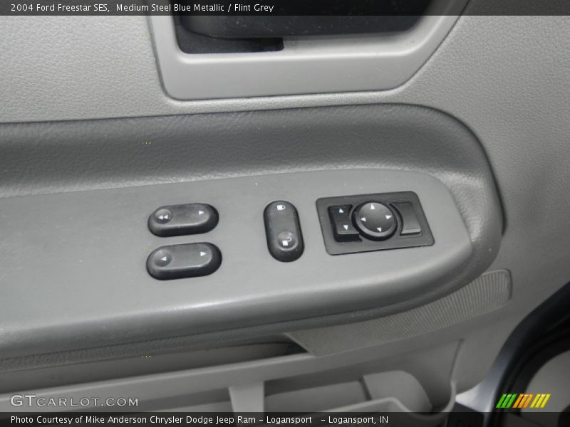 Medium Steel Blue Metallic / Flint Grey 2004 Ford Freestar SES
