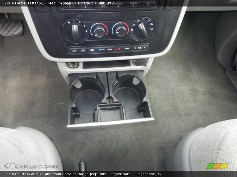 Medium Steel Blue Metallic / Flint Grey 2004 Ford Freestar SES