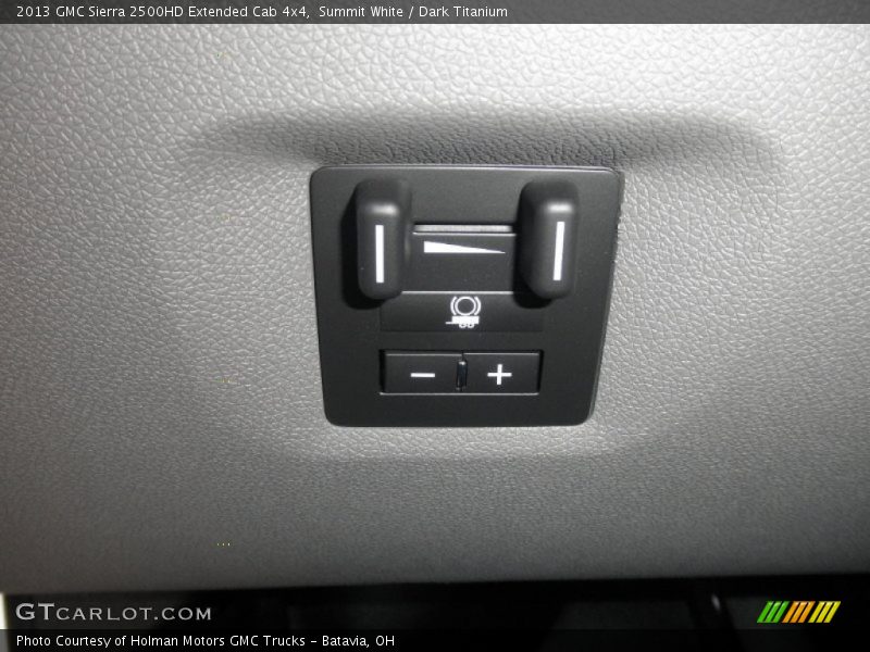 Summit White / Dark Titanium 2013 GMC Sierra 2500HD Extended Cab 4x4