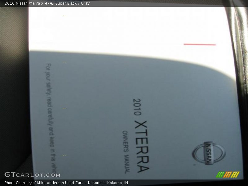 Super Black / Gray 2010 Nissan Xterra X 4x4