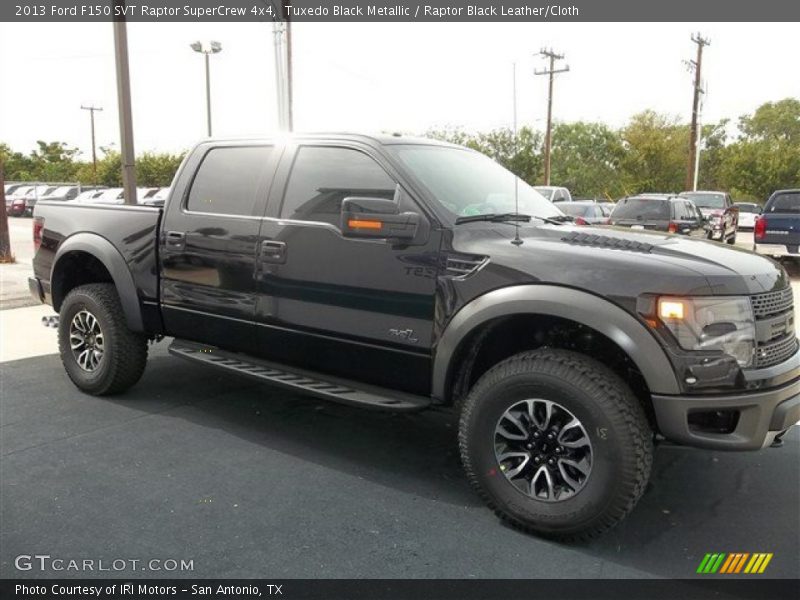 Tuxedo Black Metallic / Raptor Black Leather/Cloth 2013 Ford F150 SVT Raptor SuperCrew 4x4