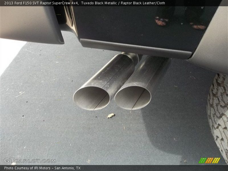 Exhaust of 2013 F150 SVT Raptor SuperCrew 4x4