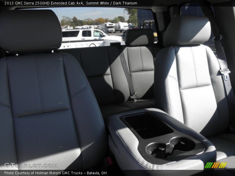 Summit White / Dark Titanium 2013 GMC Sierra 2500HD Extended Cab 4x4