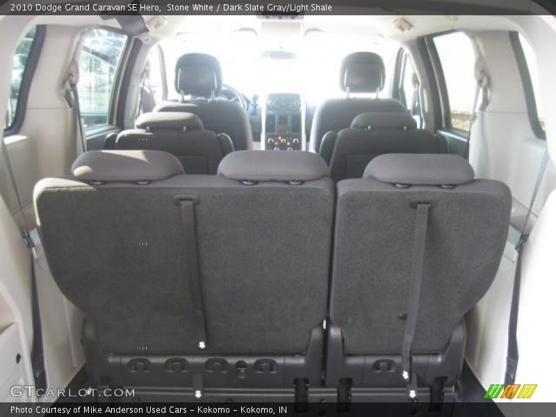 Stone White / Dark Slate Gray/Light Shale 2010 Dodge Grand Caravan SE Hero