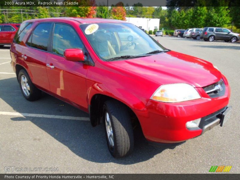 Redrock Pearl / Saddle 2003 Acura MDX