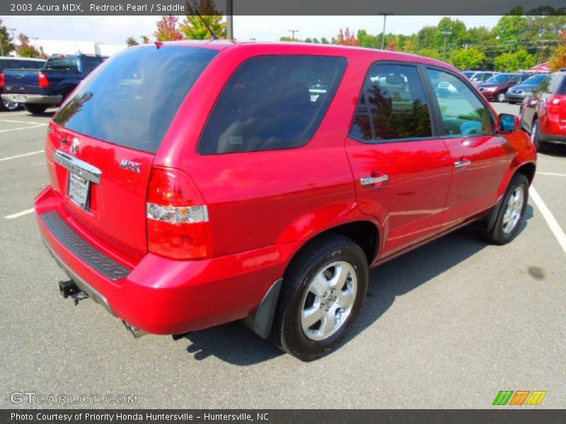 Redrock Pearl / Saddle 2003 Acura MDX