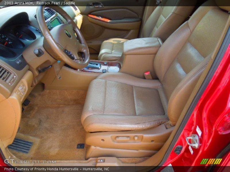 Redrock Pearl / Saddle 2003 Acura MDX