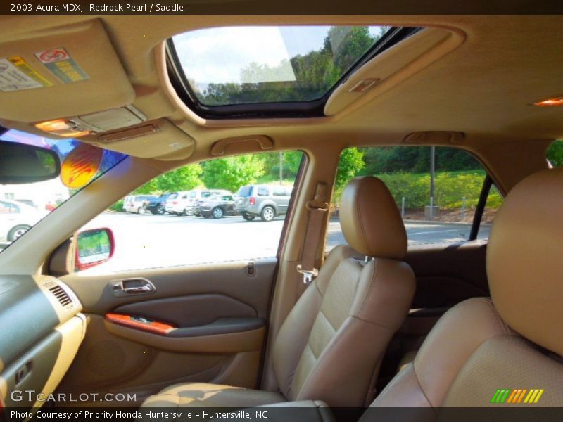 Redrock Pearl / Saddle 2003 Acura MDX