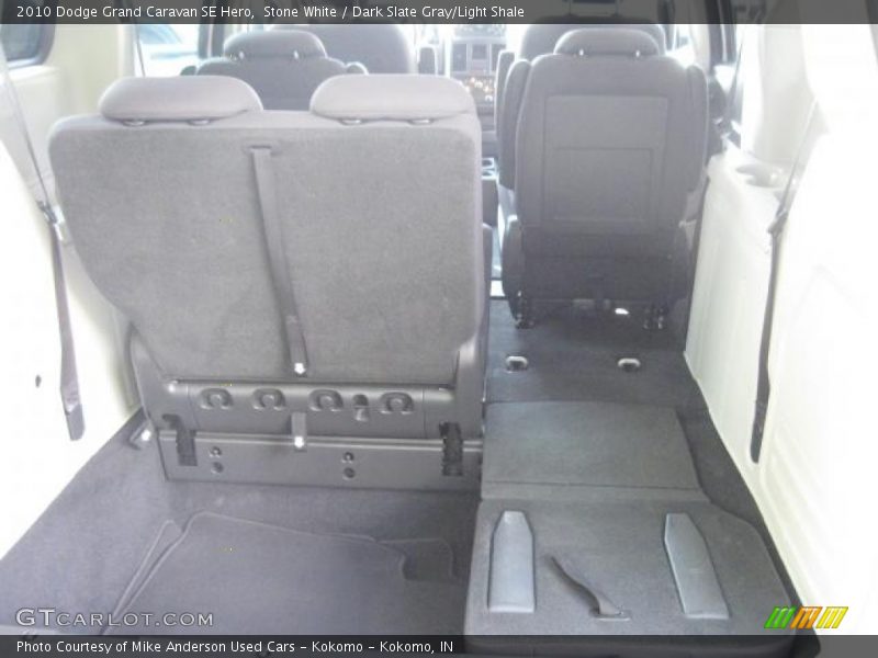 Stone White / Dark Slate Gray/Light Shale 2010 Dodge Grand Caravan SE Hero
