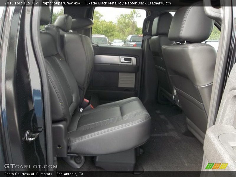 Rear Seat of 2013 F150 SVT Raptor SuperCrew 4x4