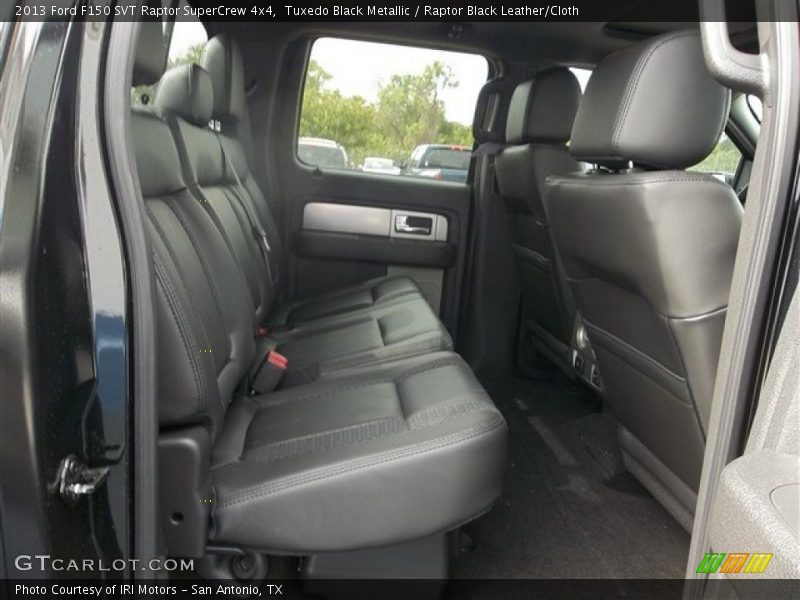 Rear Seat of 2013 F150 SVT Raptor SuperCrew 4x4