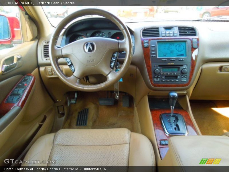 Redrock Pearl / Saddle 2003 Acura MDX