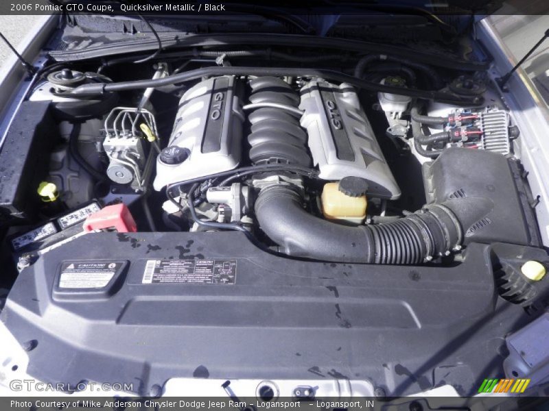 Quicksilver Metallic / Black 2006 Pontiac GTO Coupe