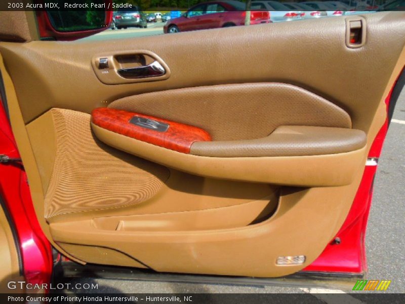 Redrock Pearl / Saddle 2003 Acura MDX