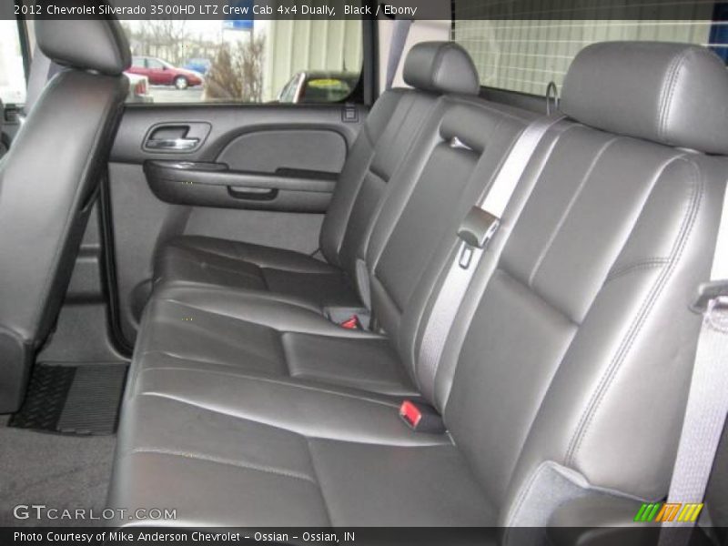 Black / Ebony 2012 Chevrolet Silverado 3500HD LTZ Crew Cab 4x4 Dually