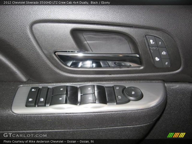 Black / Ebony 2012 Chevrolet Silverado 3500HD LTZ Crew Cab 4x4 Dually