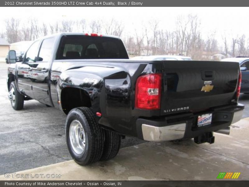 Black / Ebony 2012 Chevrolet Silverado 3500HD LTZ Crew Cab 4x4 Dually
