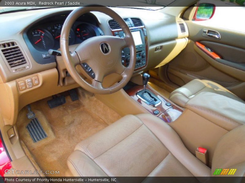 Redrock Pearl / Saddle 2003 Acura MDX