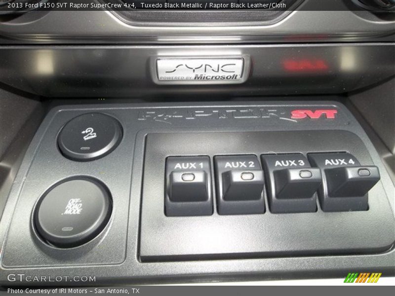 Controls of 2013 F150 SVT Raptor SuperCrew 4x4