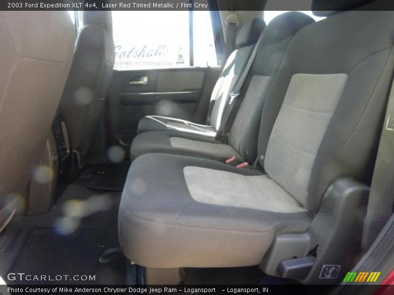 Laser Red Tinted Metallic / Flint Grey 2003 Ford Expedition XLT 4x4