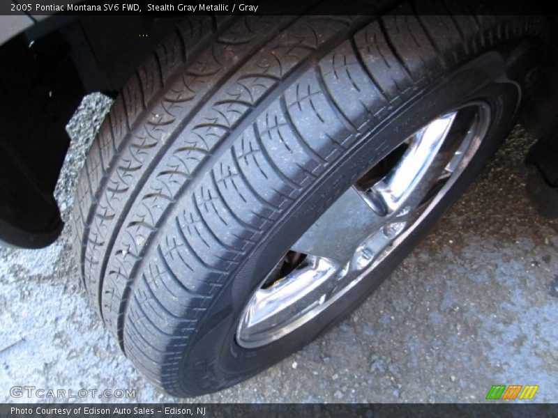 Stealth Gray Metallic / Gray 2005 Pontiac Montana SV6 FWD