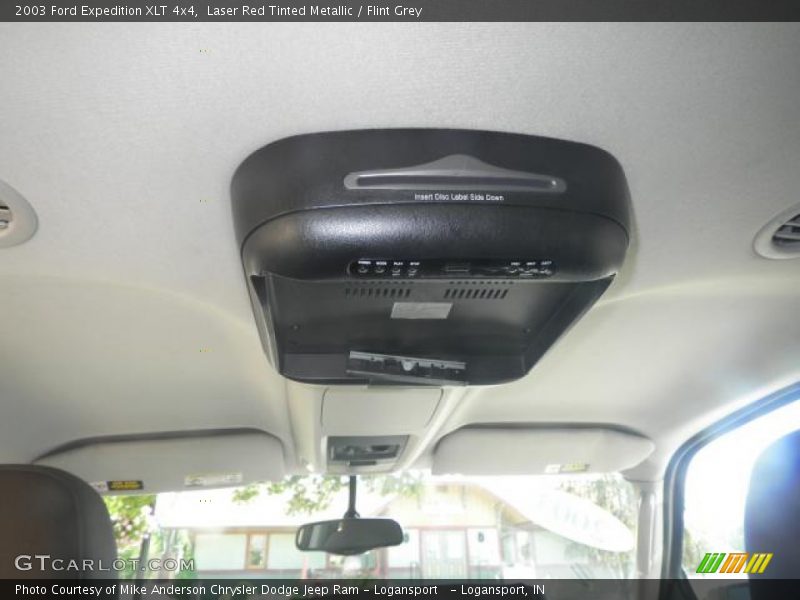 Laser Red Tinted Metallic / Flint Grey 2003 Ford Expedition XLT 4x4