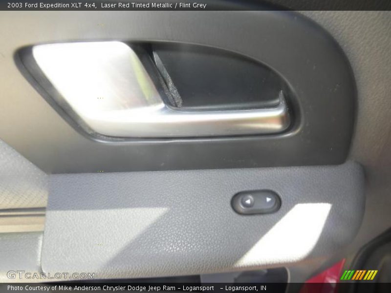 Laser Red Tinted Metallic / Flint Grey 2003 Ford Expedition XLT 4x4