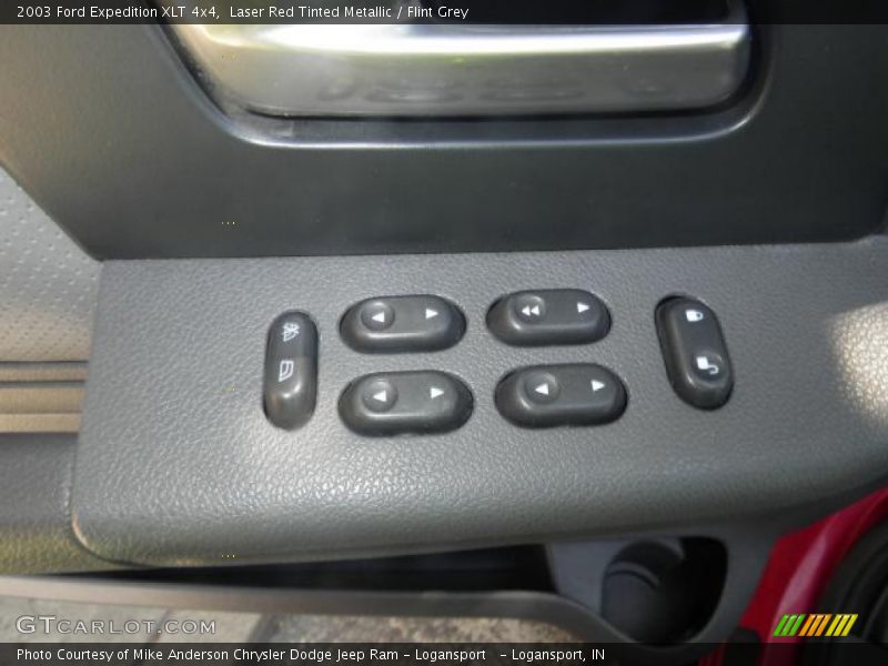 Laser Red Tinted Metallic / Flint Grey 2003 Ford Expedition XLT 4x4