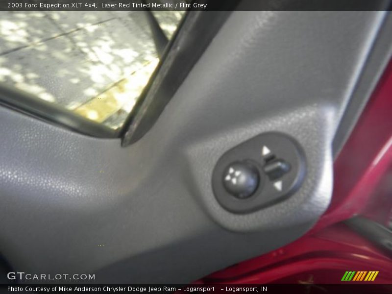 Laser Red Tinted Metallic / Flint Grey 2003 Ford Expedition XLT 4x4