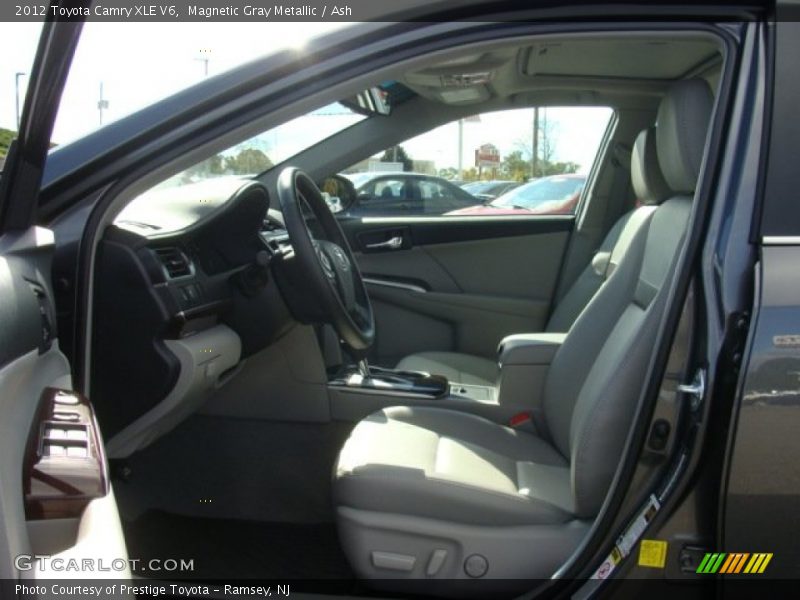 Magnetic Gray Metallic / Ash 2012 Toyota Camry XLE V6