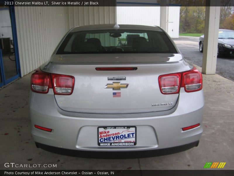 Silver Ice Metallic / Jet Black 2013 Chevrolet Malibu LT