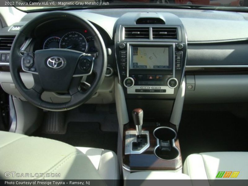 Magnetic Gray Metallic / Ash 2012 Toyota Camry XLE V6