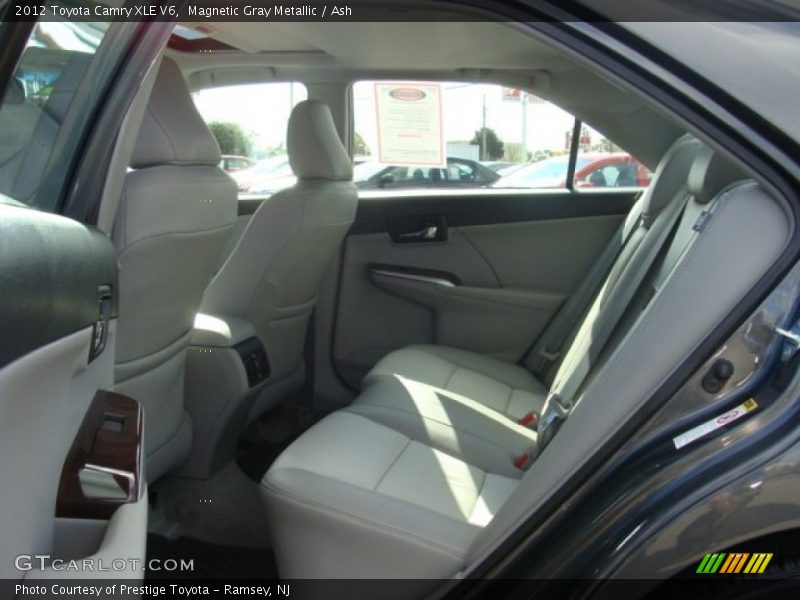 Magnetic Gray Metallic / Ash 2012 Toyota Camry XLE V6