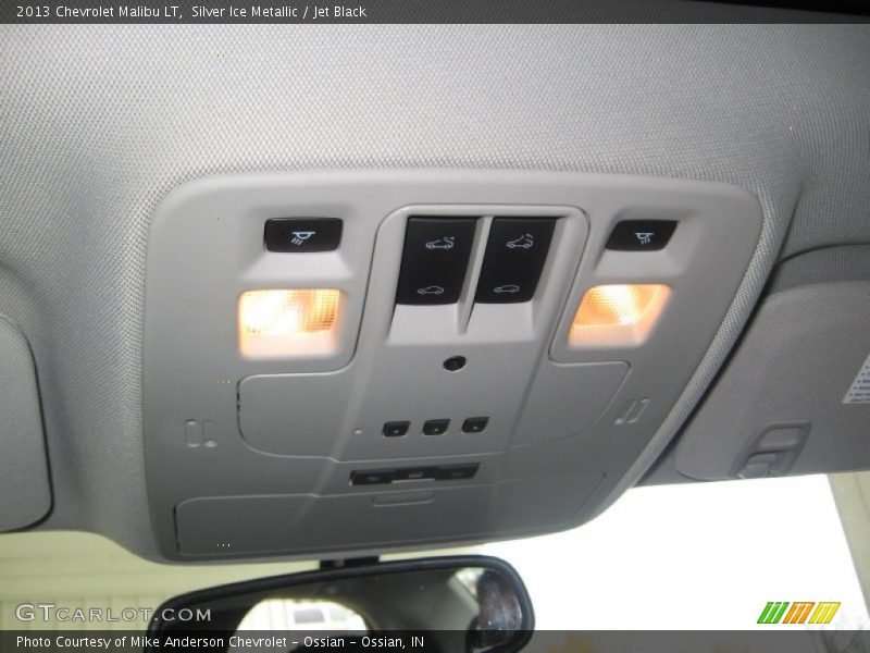Silver Ice Metallic / Jet Black 2013 Chevrolet Malibu LT