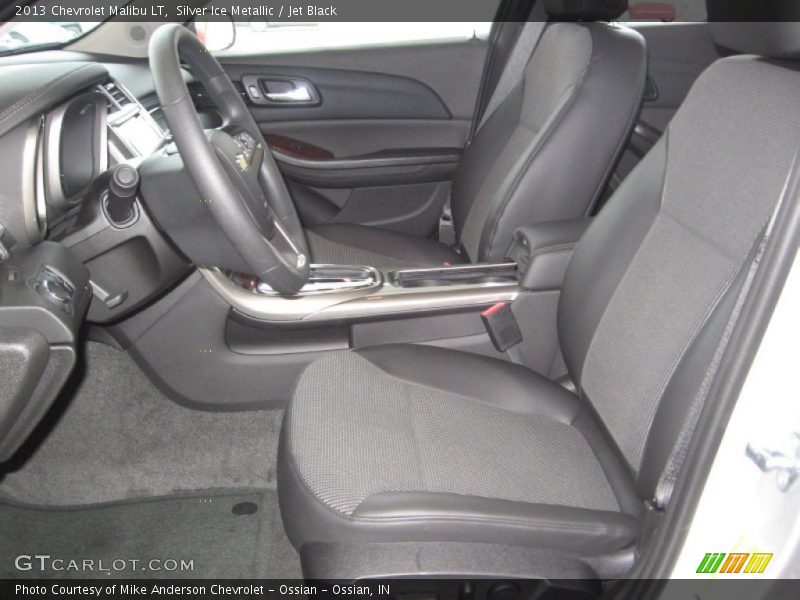 Silver Ice Metallic / Jet Black 2013 Chevrolet Malibu LT