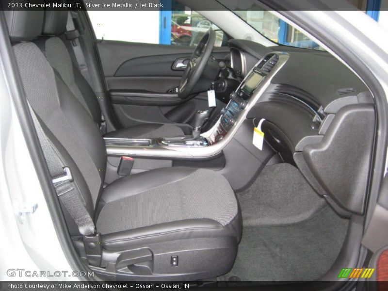 Silver Ice Metallic / Jet Black 2013 Chevrolet Malibu LT