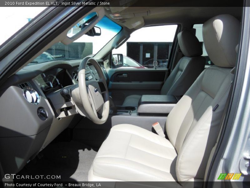 Ingot Silver Metallic / Stone 2010 Ford Expedition EL XLT