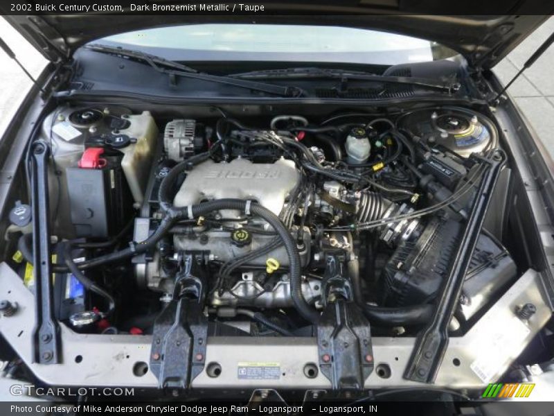 Dark Bronzemist Metallic / Taupe 2002 Buick Century Custom