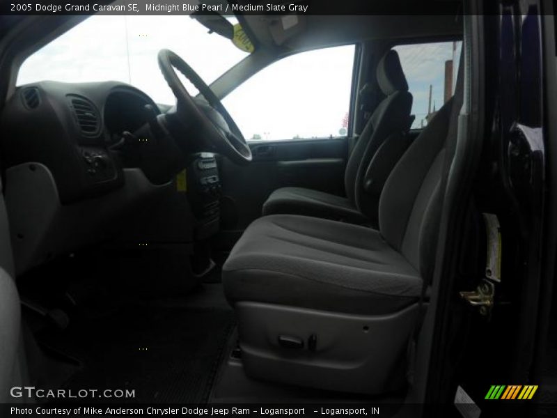 Midnight Blue Pearl / Medium Slate Gray 2005 Dodge Grand Caravan SE