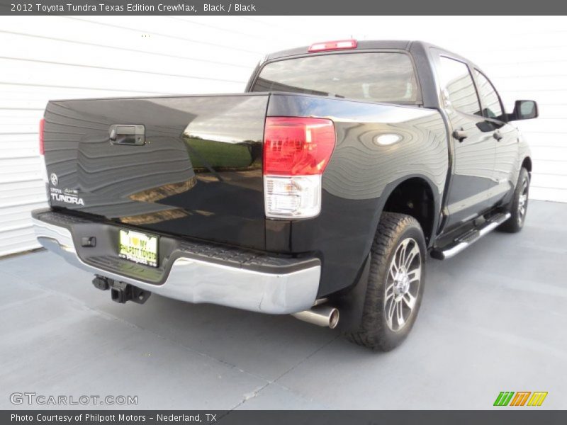 Black / Black 2012 Toyota Tundra Texas Edition CrewMax