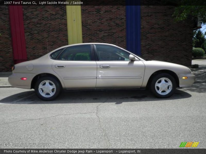 Light Saddle Metallic / Saddle 1997 Ford Taurus GL