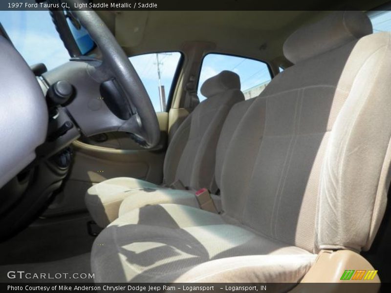 Light Saddle Metallic / Saddle 1997 Ford Taurus GL