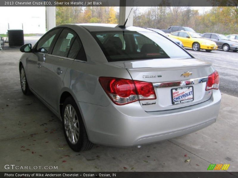 Silver Ice Metallic / Jet Black 2013 Chevrolet Cruze ECO