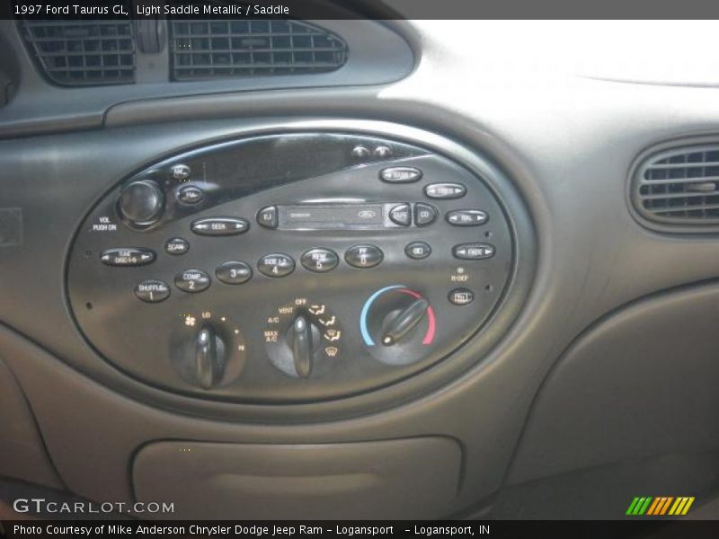 Light Saddle Metallic / Saddle 1997 Ford Taurus GL