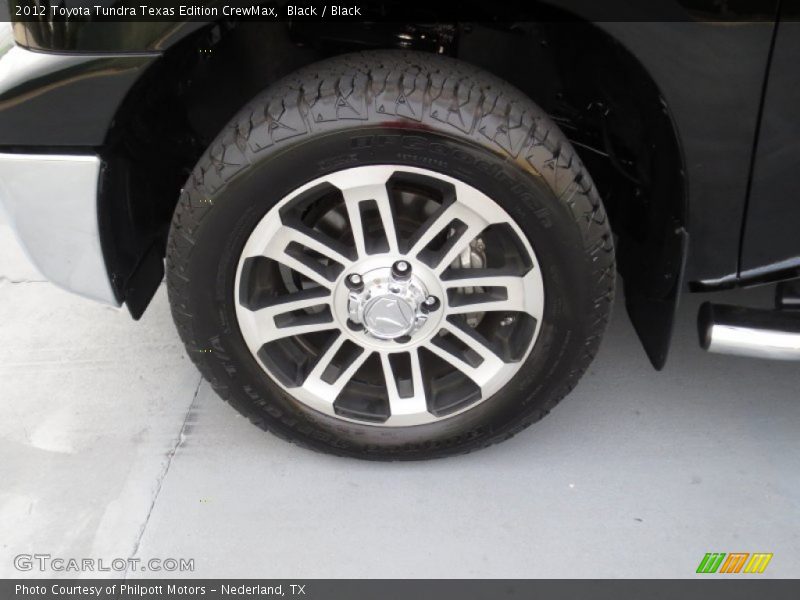 Black / Black 2012 Toyota Tundra Texas Edition CrewMax