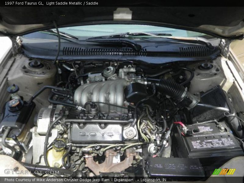 Light Saddle Metallic / Saddle 1997 Ford Taurus GL